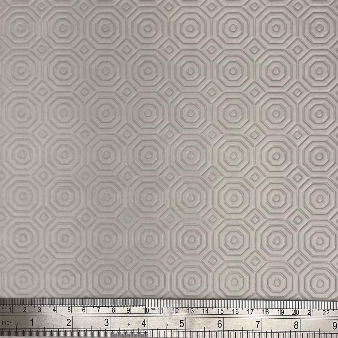 Grey Heat Resistant Table Protector Fabric