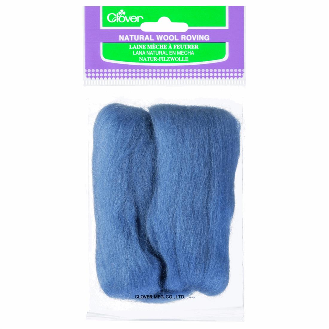 20G Clover Natural Wool Roving