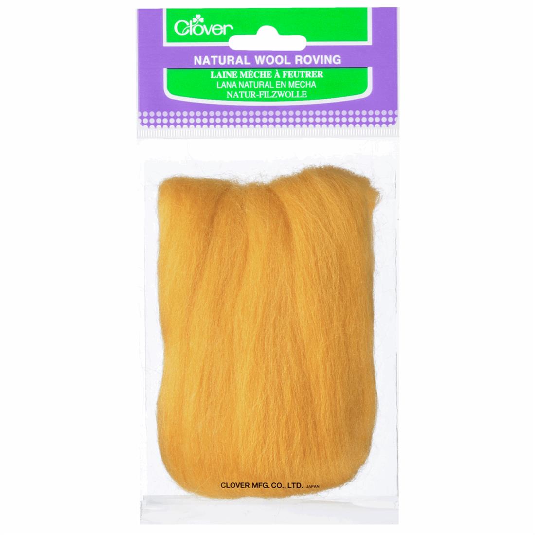 20G Clover Natural Wool Roving