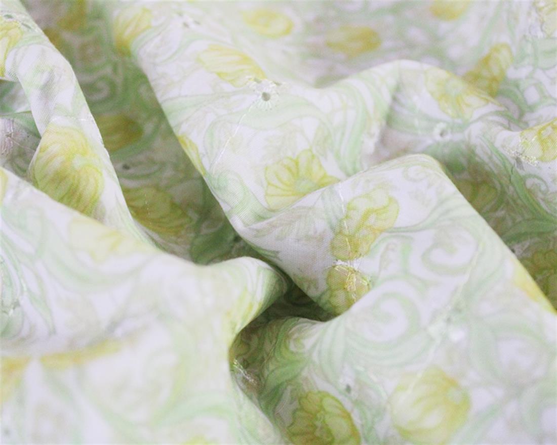 Fern Mindy Florals Spring Morning Polycotton Anglaise A One of a…