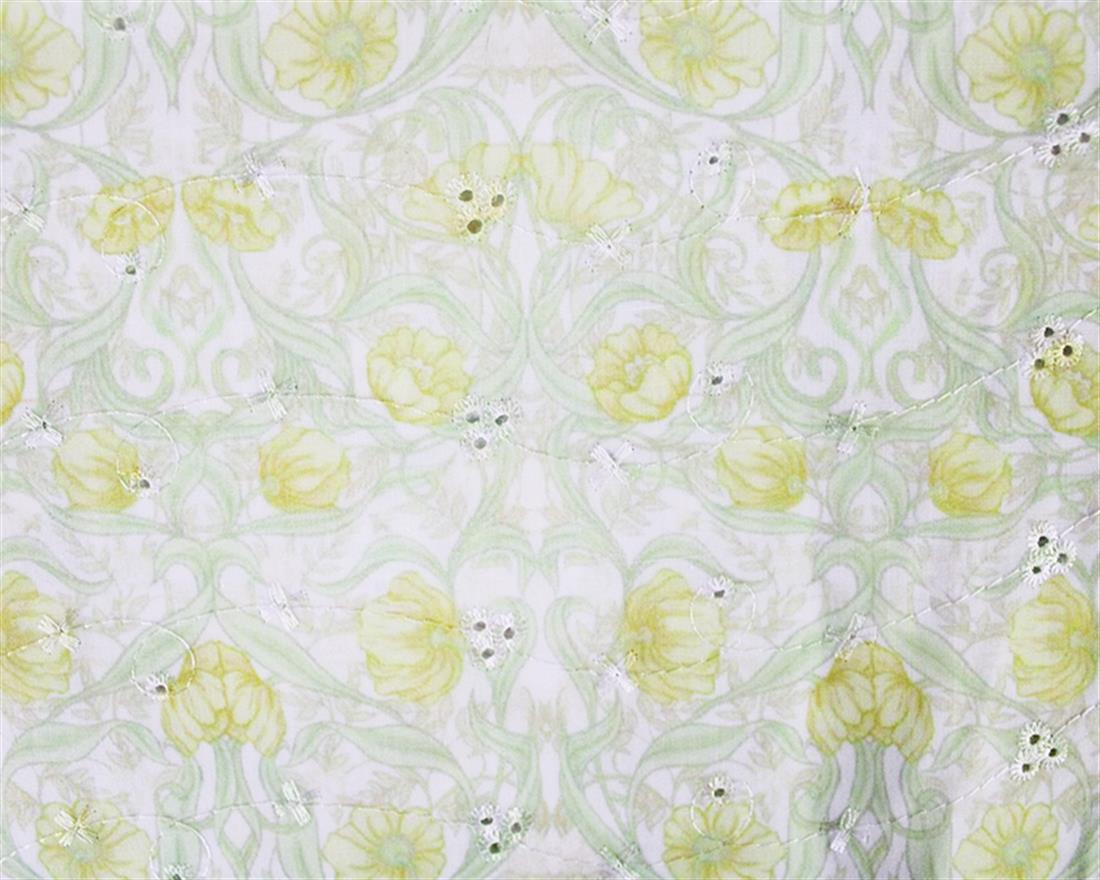 Fern Mindy Florals Spring Morning Polycotton Anglaise A One of a…