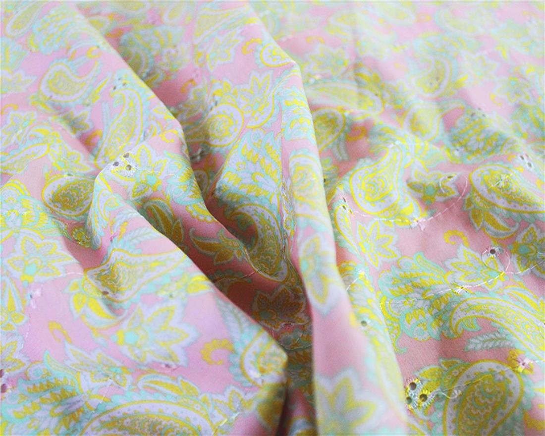 Sea Shell Mindy Florals Paisley Polycotton Anglaise A One of a Kind…