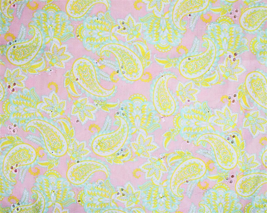 Sea Shell Mindy Florals Paisley Polycotton Anglaise A One of a Kind…