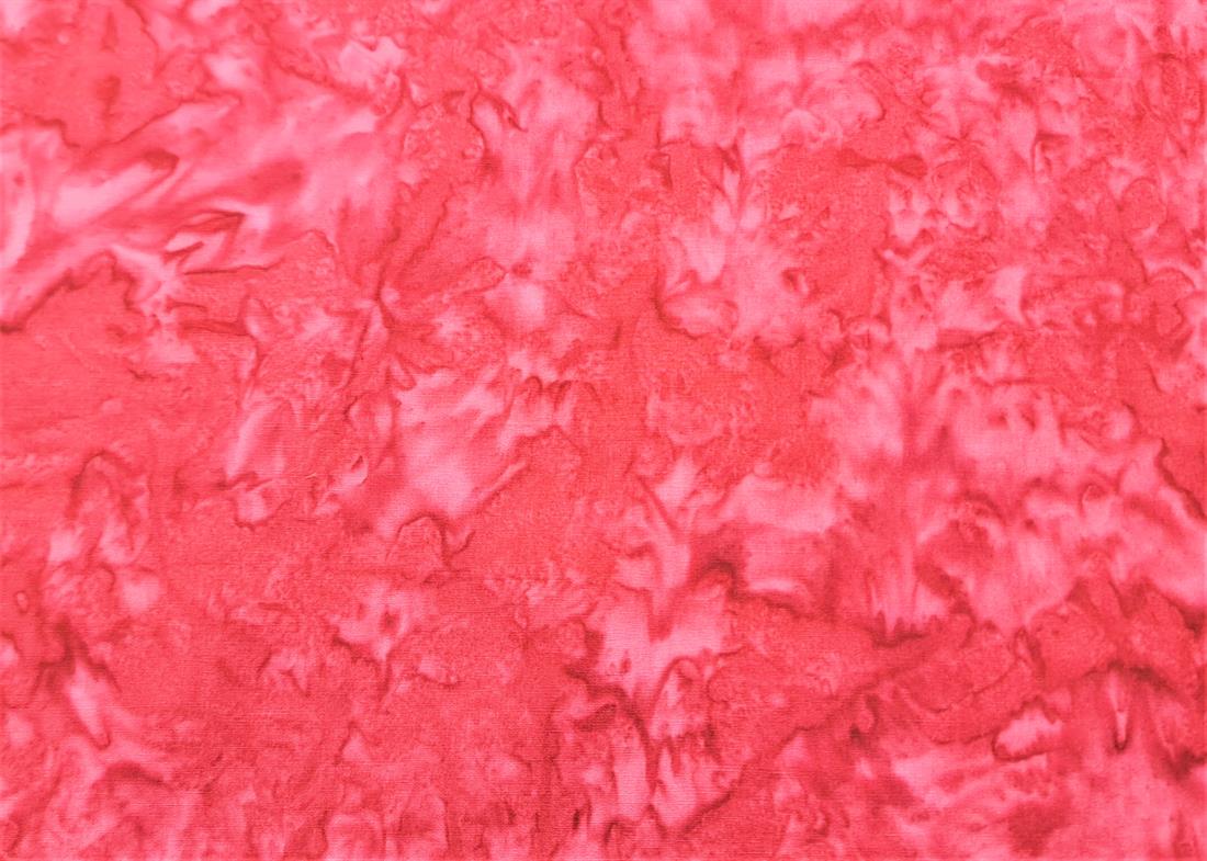 Maroon Printed Marbled Batik
