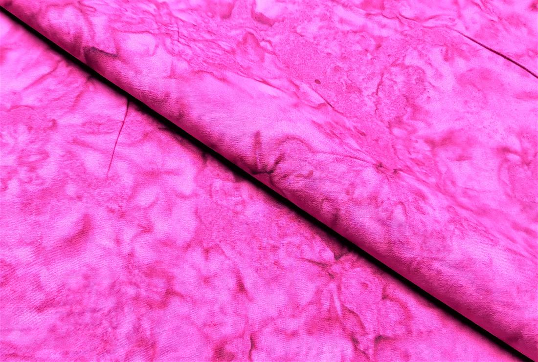 Majenta Printed Marbled Batik