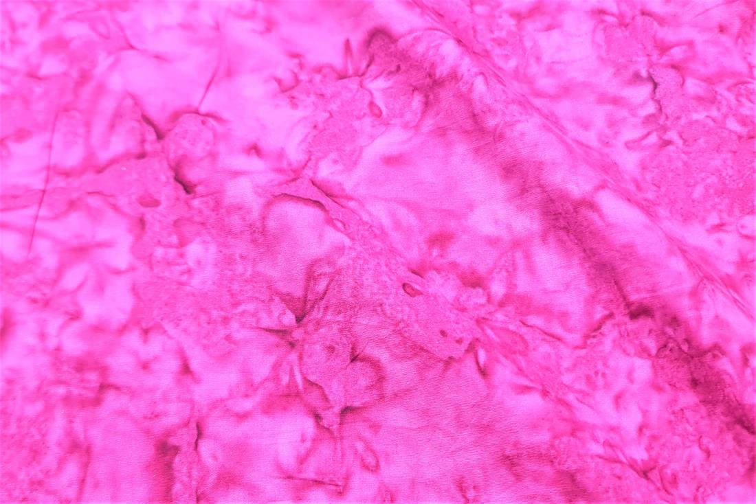 Majenta Printed Marbled Batik