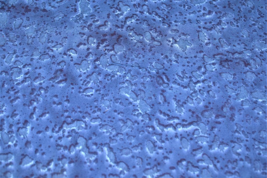 Navy Blue Printed Batik