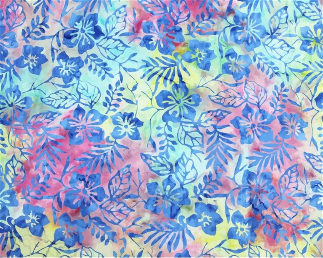 Flowers Printed Batik