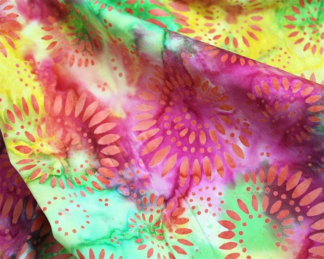 Swirly Printed Batik