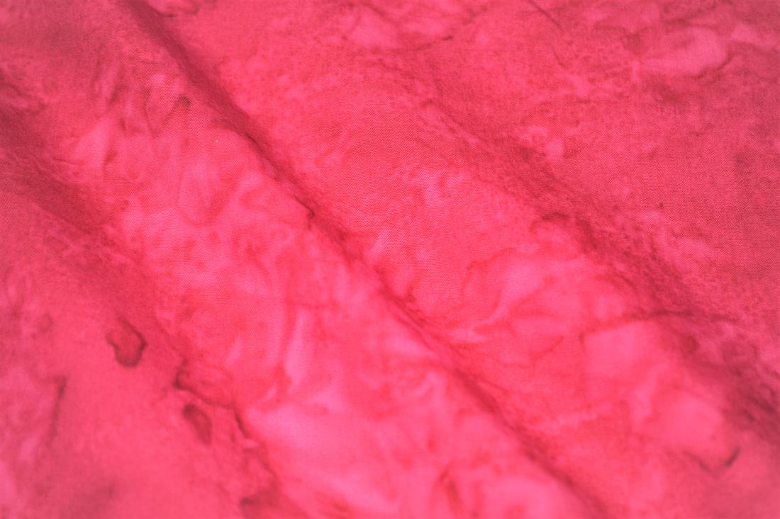 Red Shades Marbled/Blended Batik