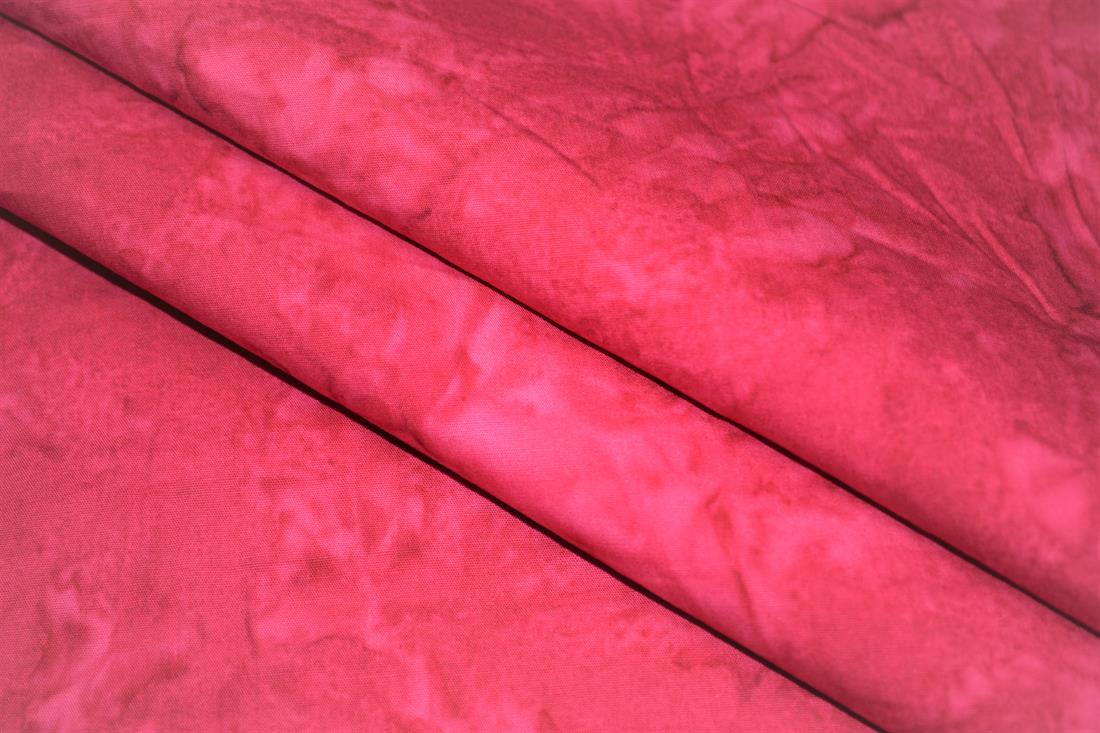 Red Shades Marbled/Blended Batik
