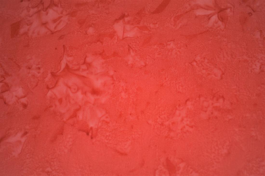 Red Shades Marbled/Blended Batik