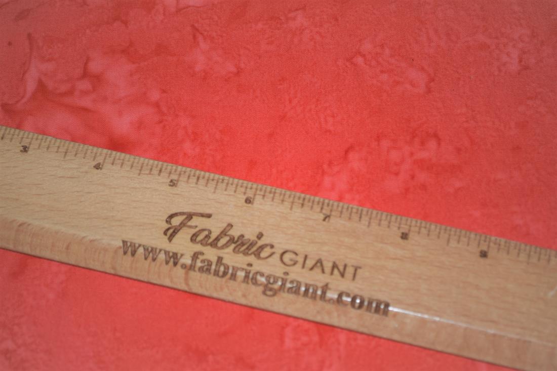 Red Shades Marbled/Blended Batik