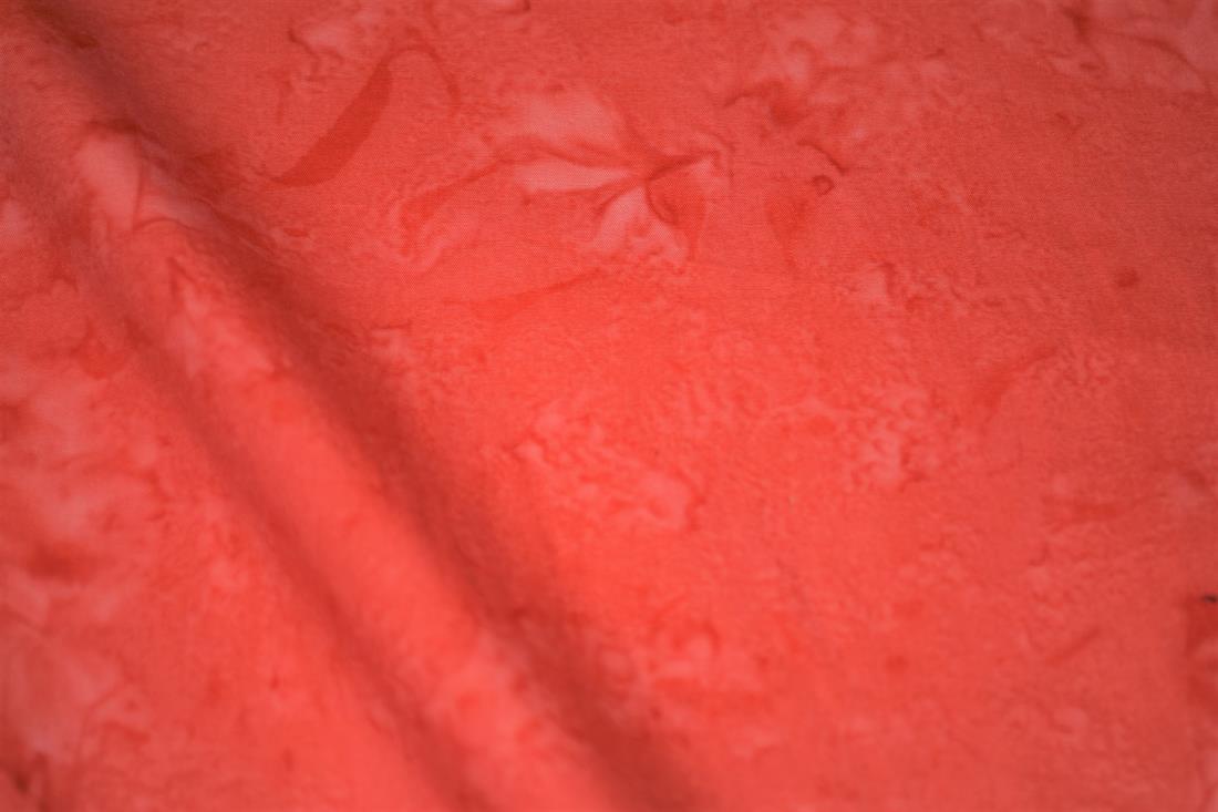 Red Shades Marbled/Blended Batik