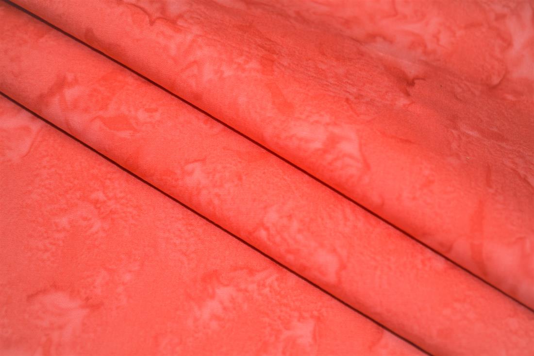 Red Shades Marbled/Blended Batik