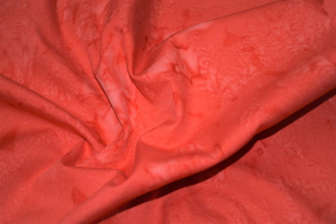 Red Shades Marbled/Blended Batik