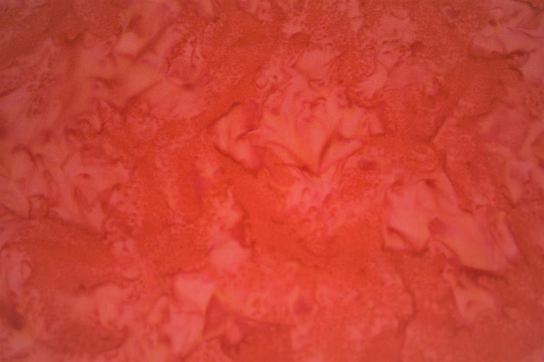 Red Shades Marbled/Blended Batik