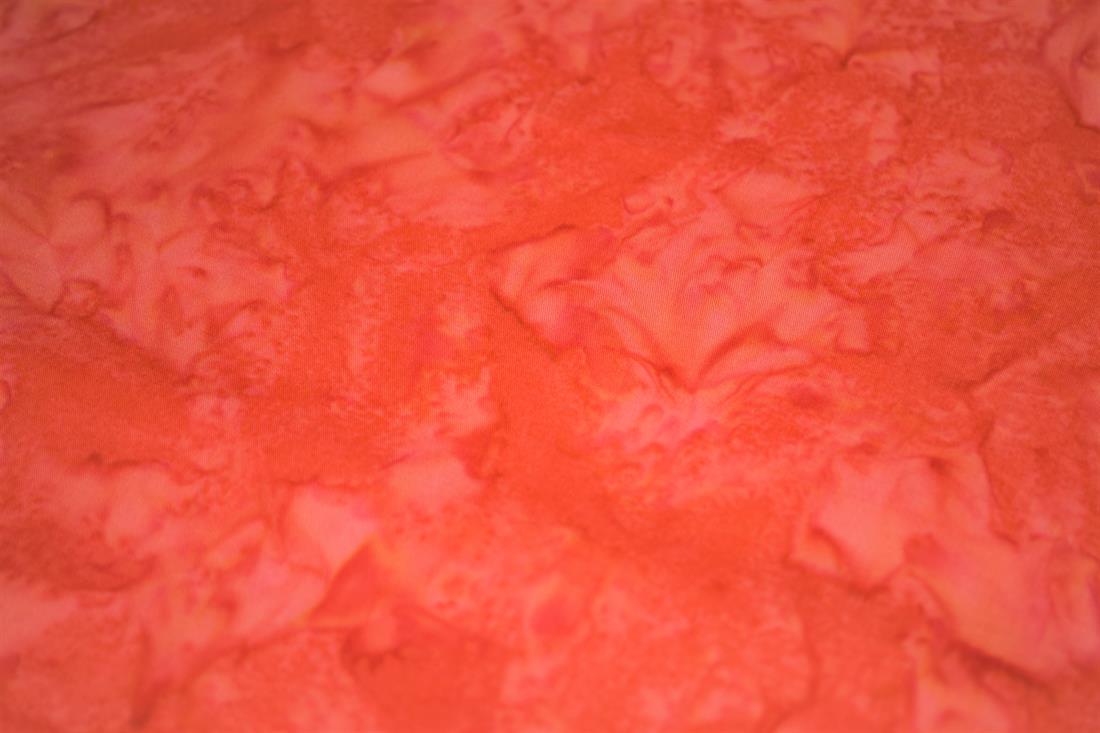 Red Shades Marbled/Blended Batik