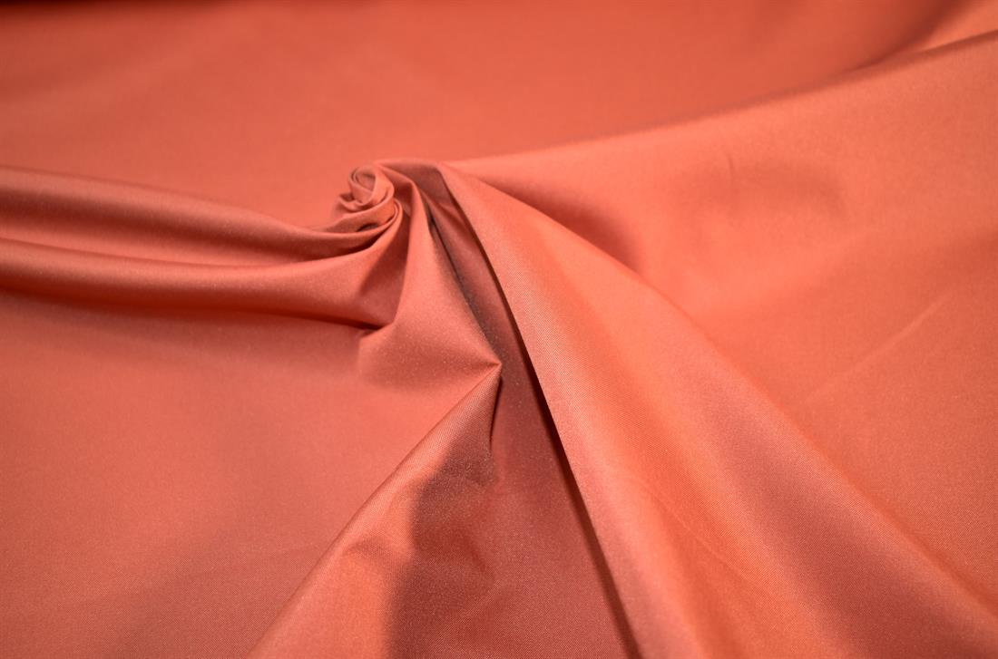 Orange Blackout Lining 100% Thermal Curtain Fabric