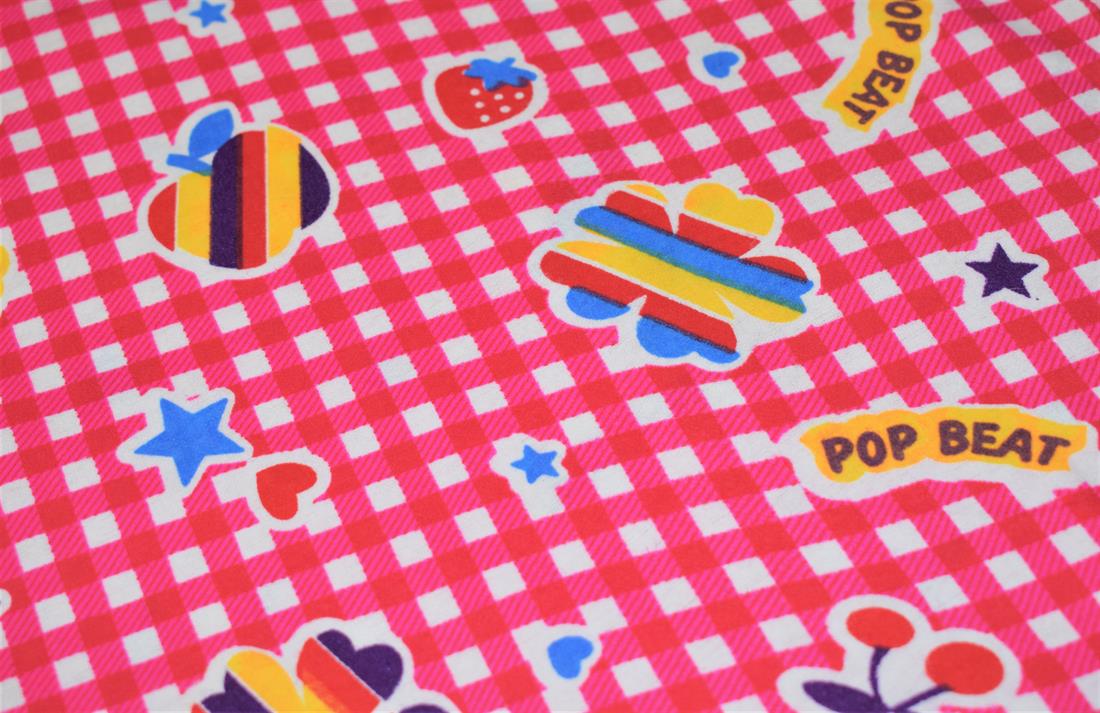 Pink Strawberyy/Apple Printed Soft Brushed Flannel Winceyette 100%…