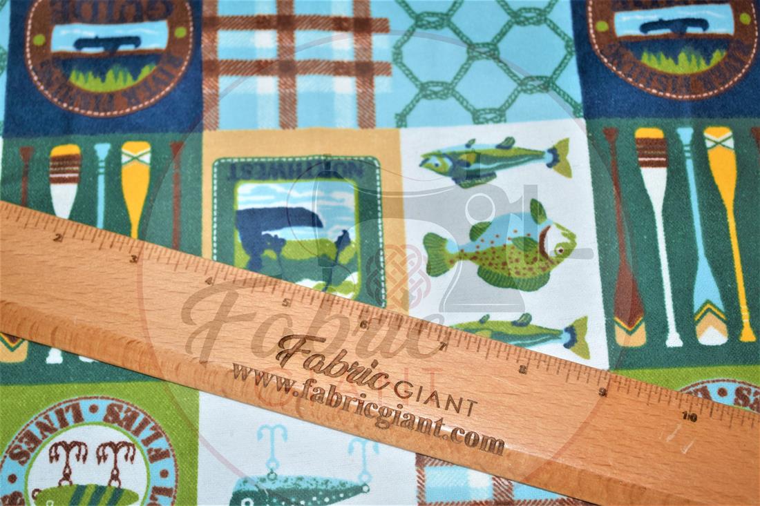 Brushed Cotton Printed Fabric