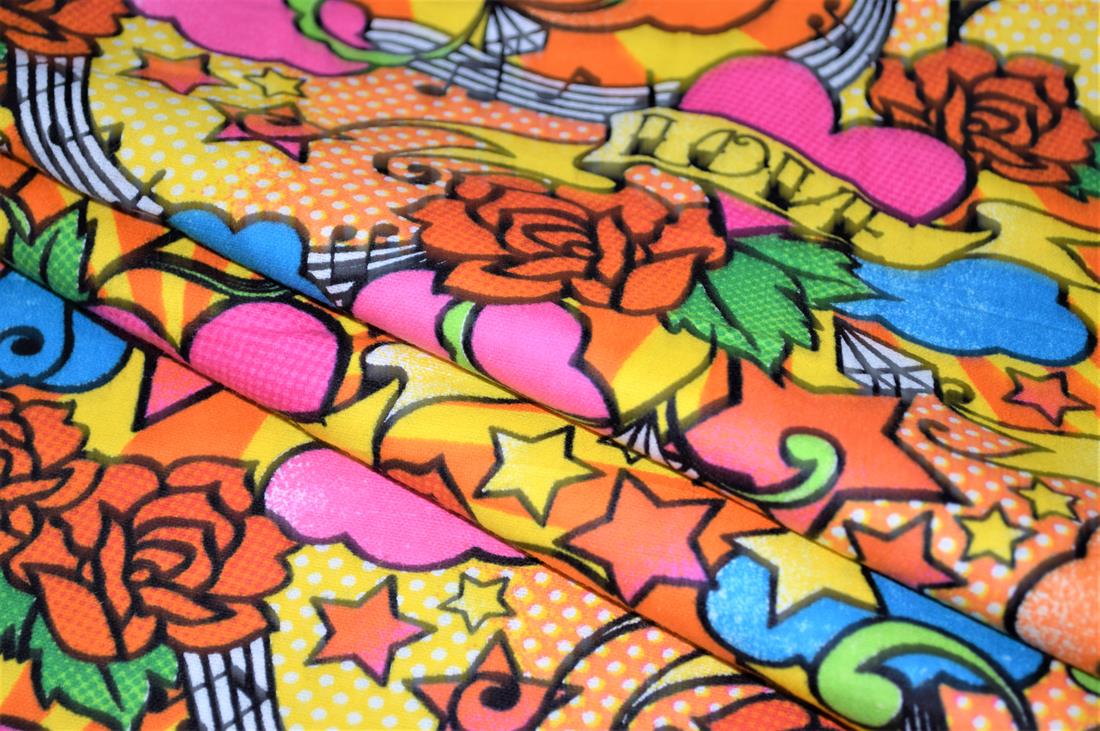 Brushed Cotton Printed Fabric