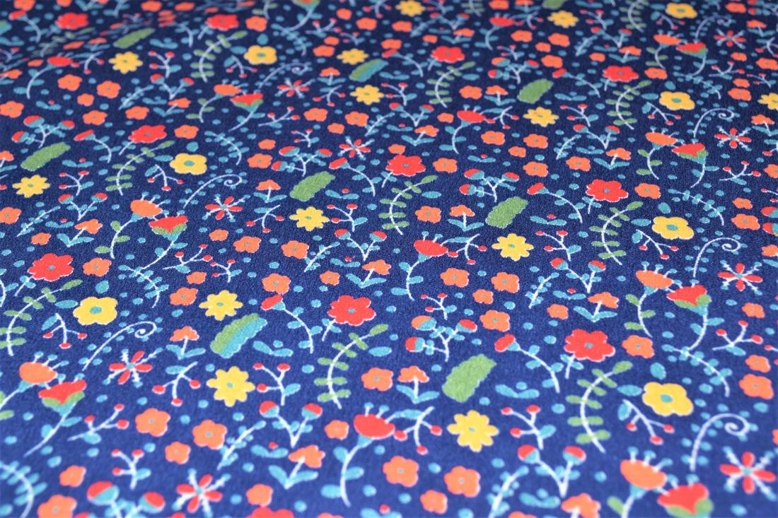 Floral Winceyette Flor-all the Times Printed Brushed Cotton Fabric