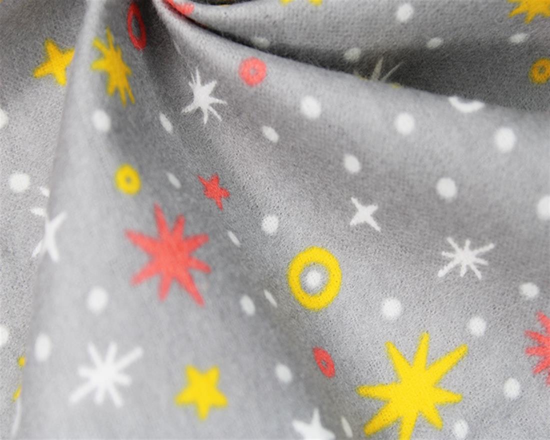 Star Sparkle Winceyette Shine and Dandy! Fabric