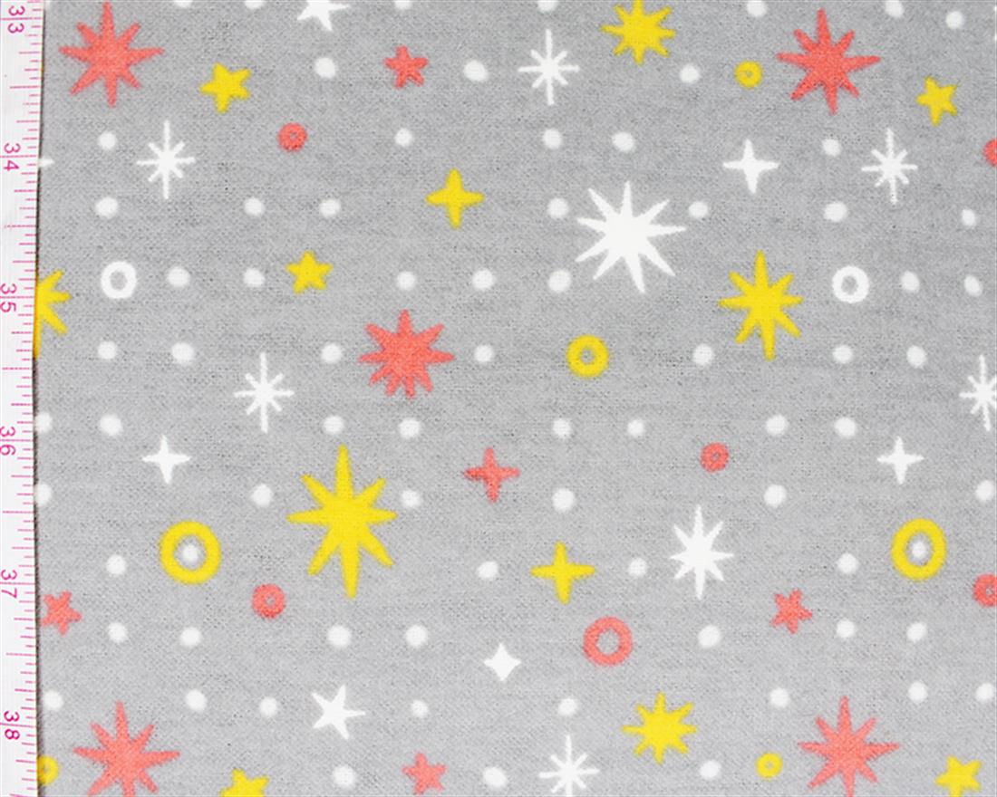 Star Sparkle Winceyette Shine and Dandy! Fabric