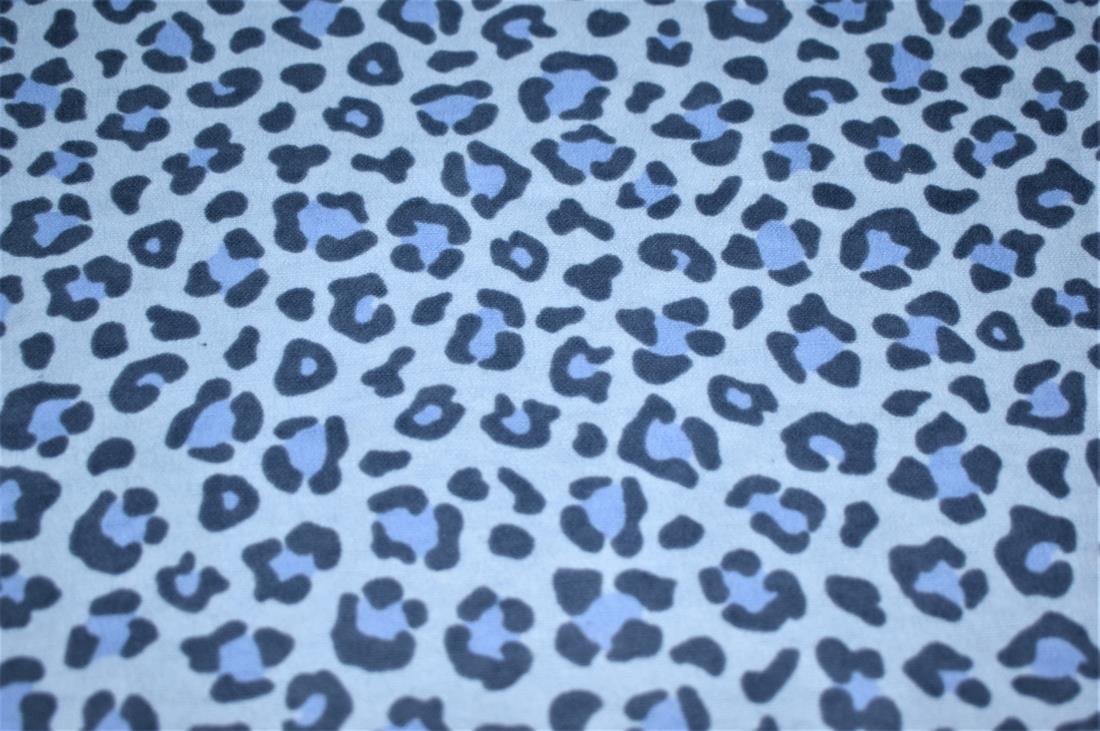 Light Blue Soft Brushed Flannel 100% Cotton Fabric, High Quality