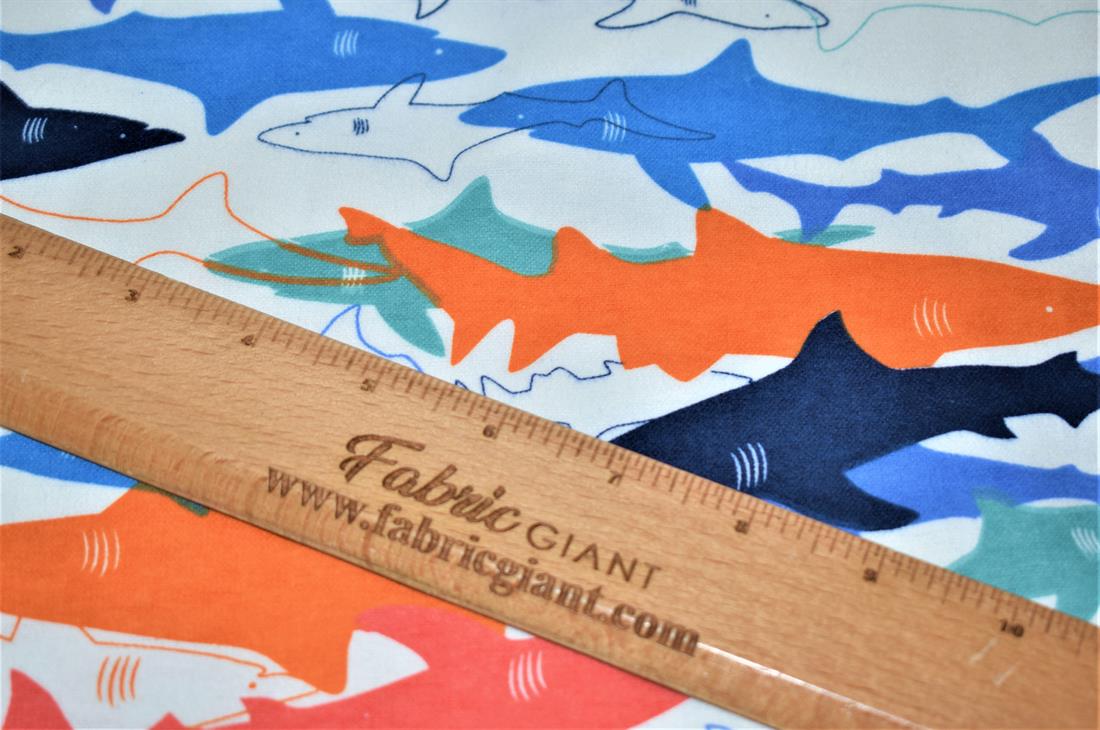 Brushed Cotton Printed Fabric