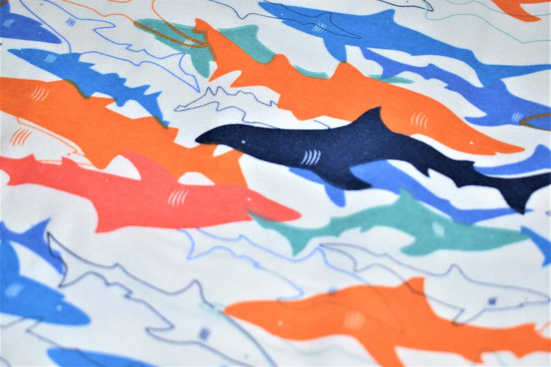 Brushed Cotton Printed Fabric