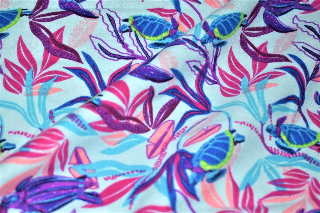 Brushed Flannel 100% Cotton Printed Fabric