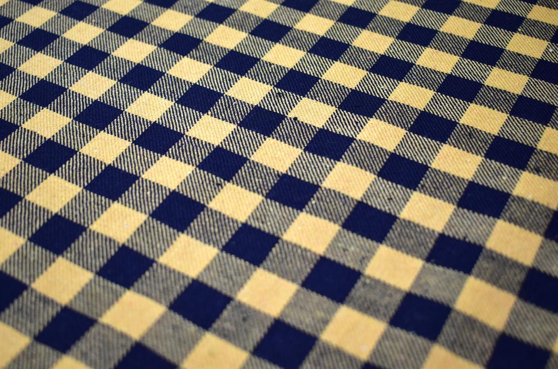 Black & Yellow Tartan Printed Soft Brushed Flannel Winceyette 100%…