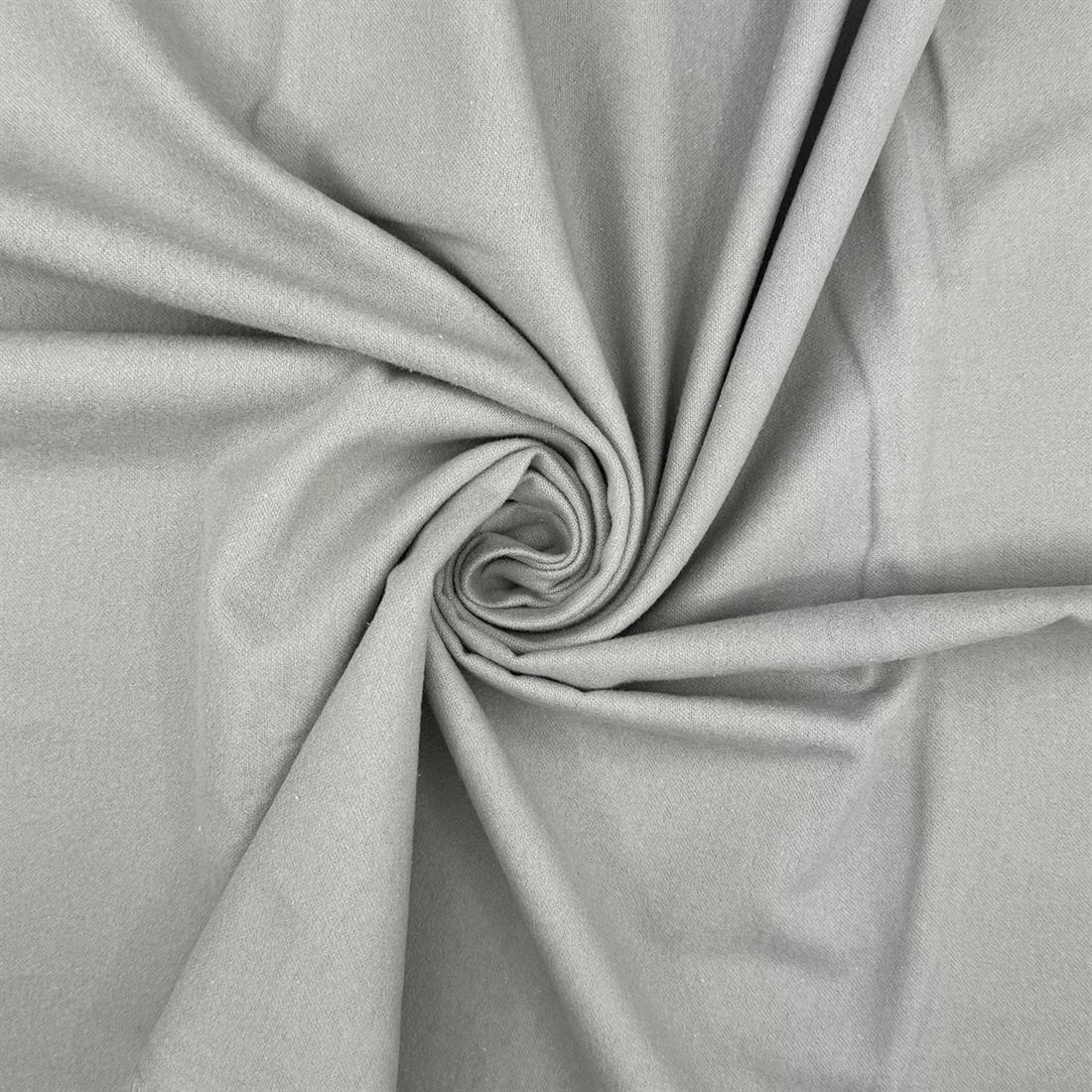 Plain Brushed Winceyette Soft Cotton Fabric