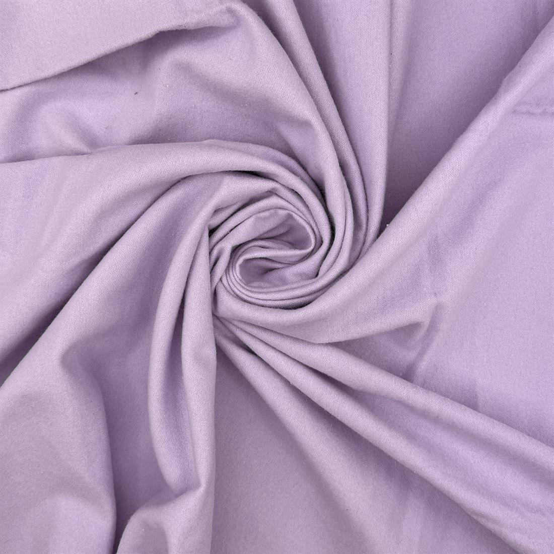 Plain Brushed Winceyette Soft Cotton Fabric