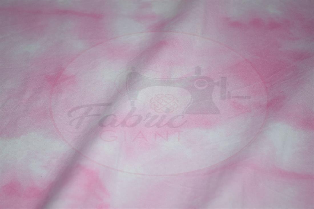 Tie dye Soft Printed DTY Brushed Jersey