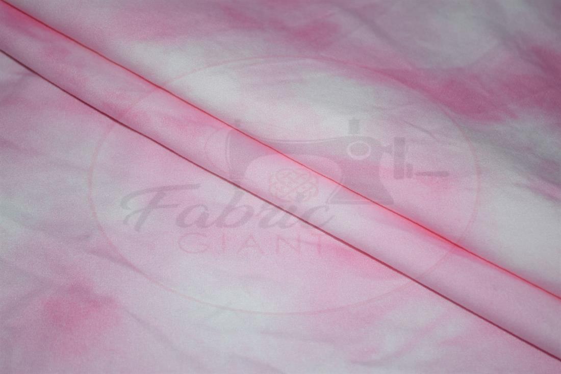 Tie dye Soft Printed DTY Brushed Jersey