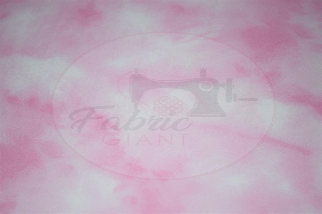 Tie dye Soft Printed DTY Brushed Jersey