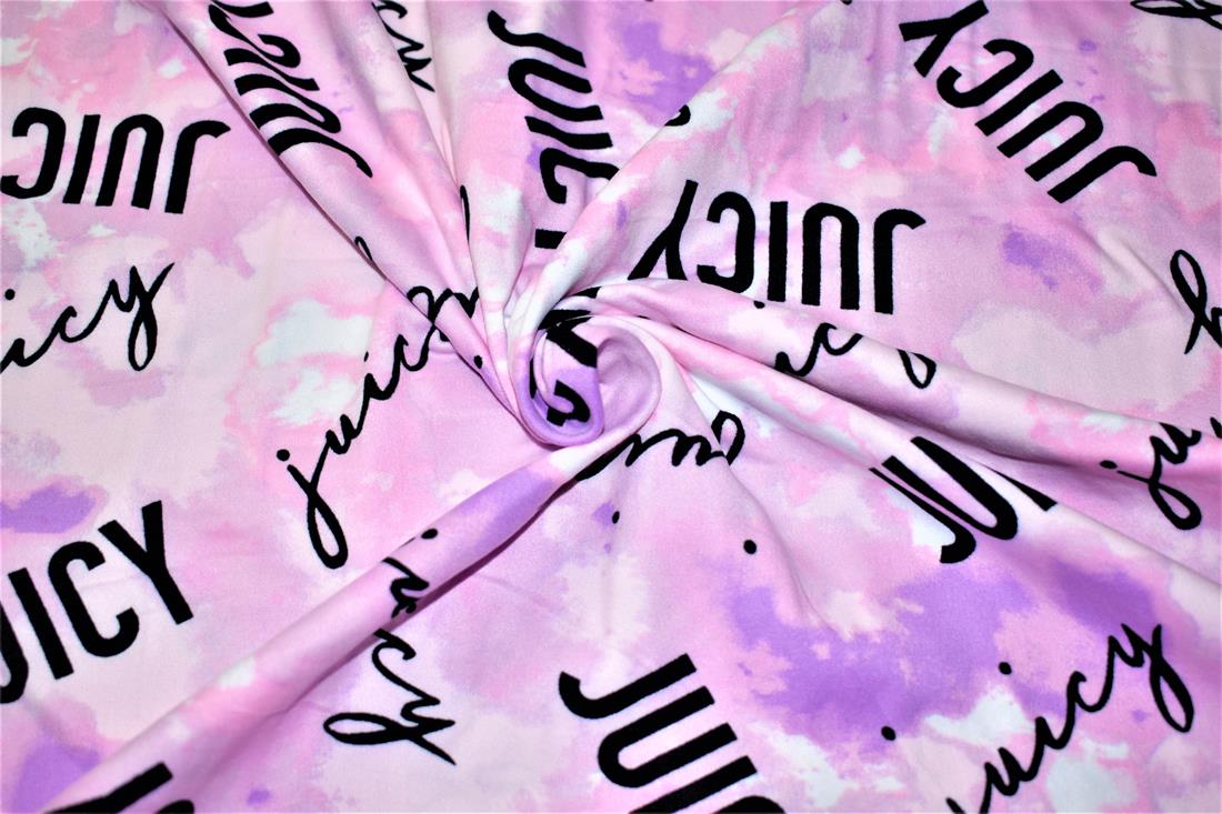 Lilac Brushed Jersey Fabric