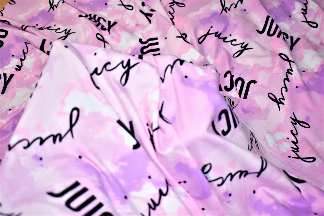 Lilac Brushed Jersey Fabric