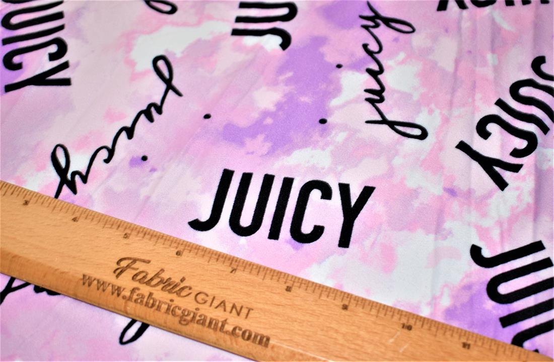 Lilac Brushed Jersey Fabric