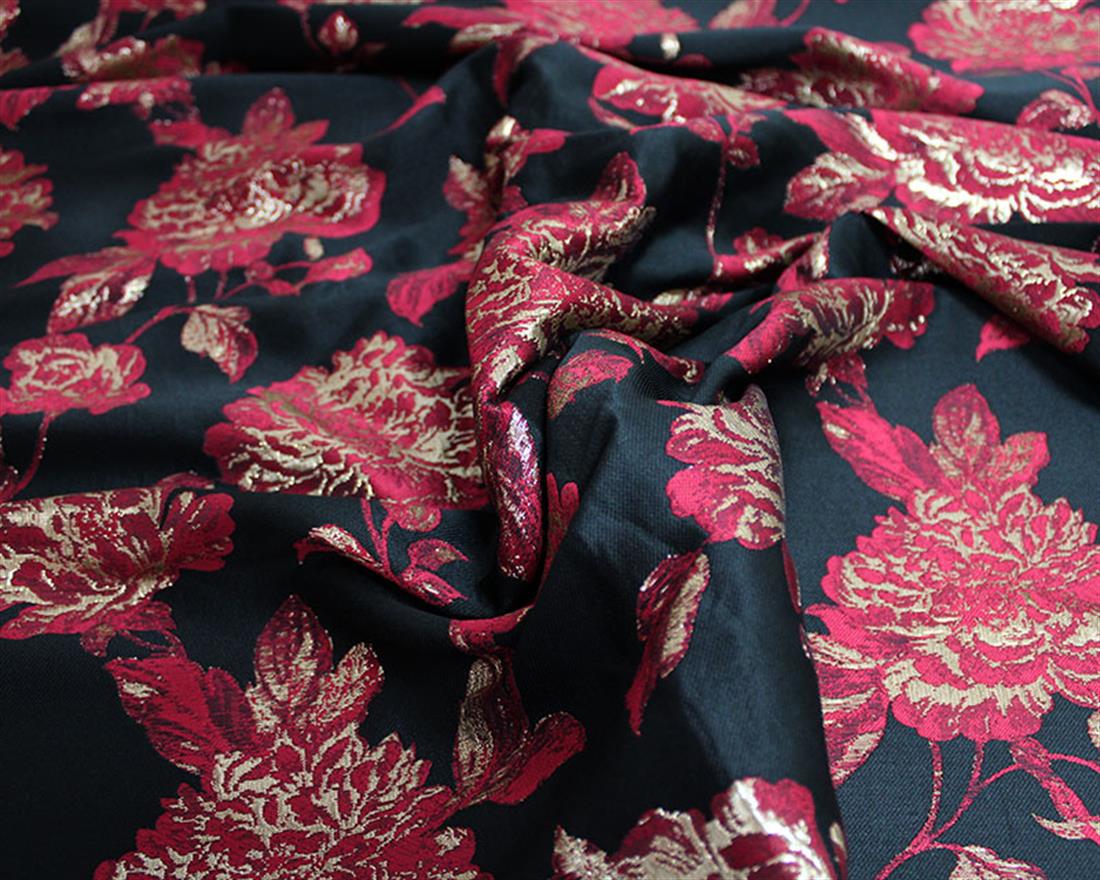 Ornate Flowers Brocade