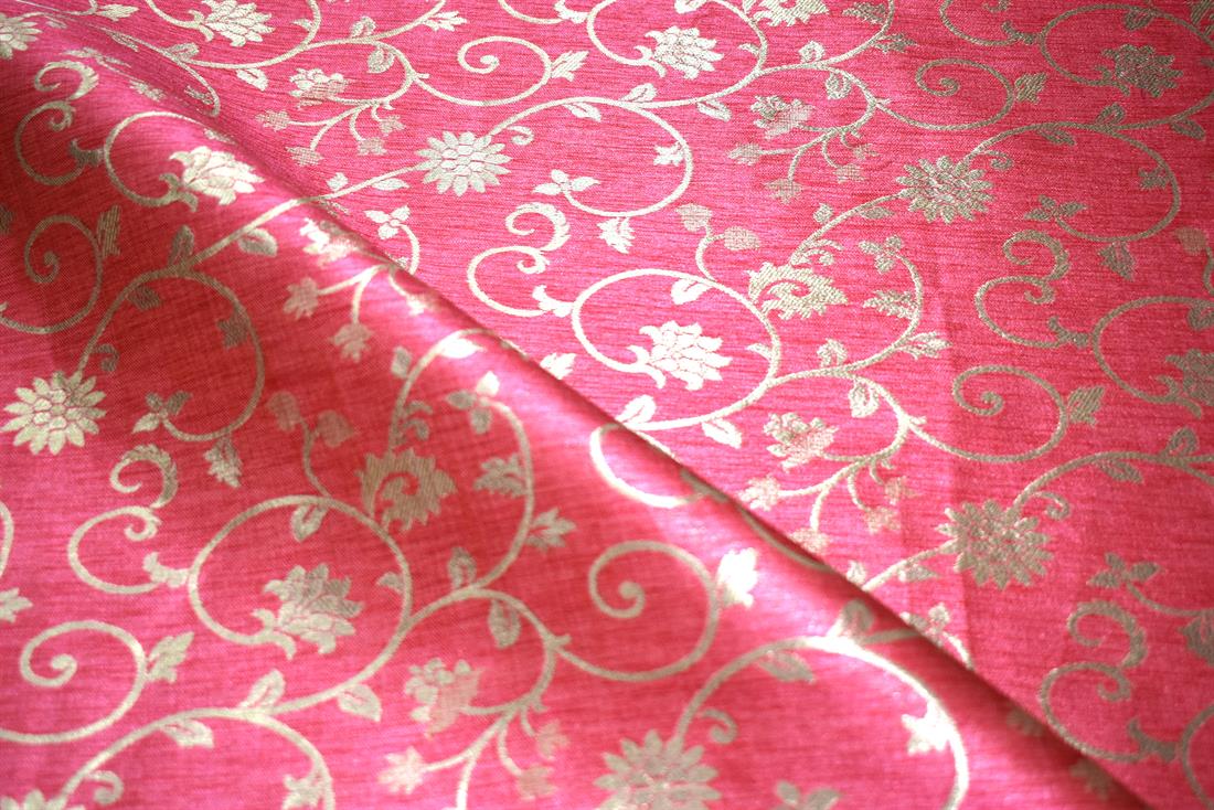 Printed Quality Brocade Fabric