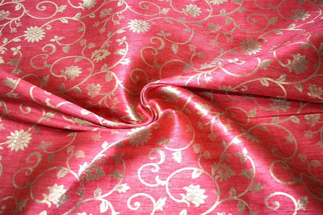 Printed Quality Brocade Fabric