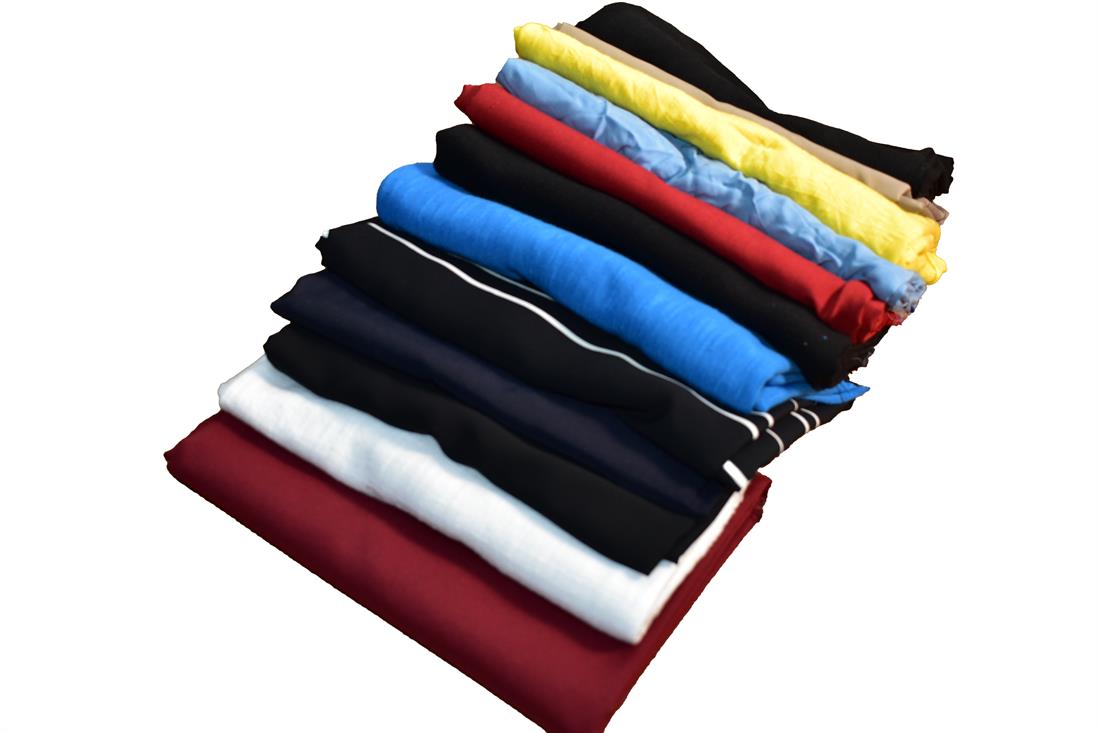 Mix Fabrics Bundle Offer with 10Pcs Polyester Jersey