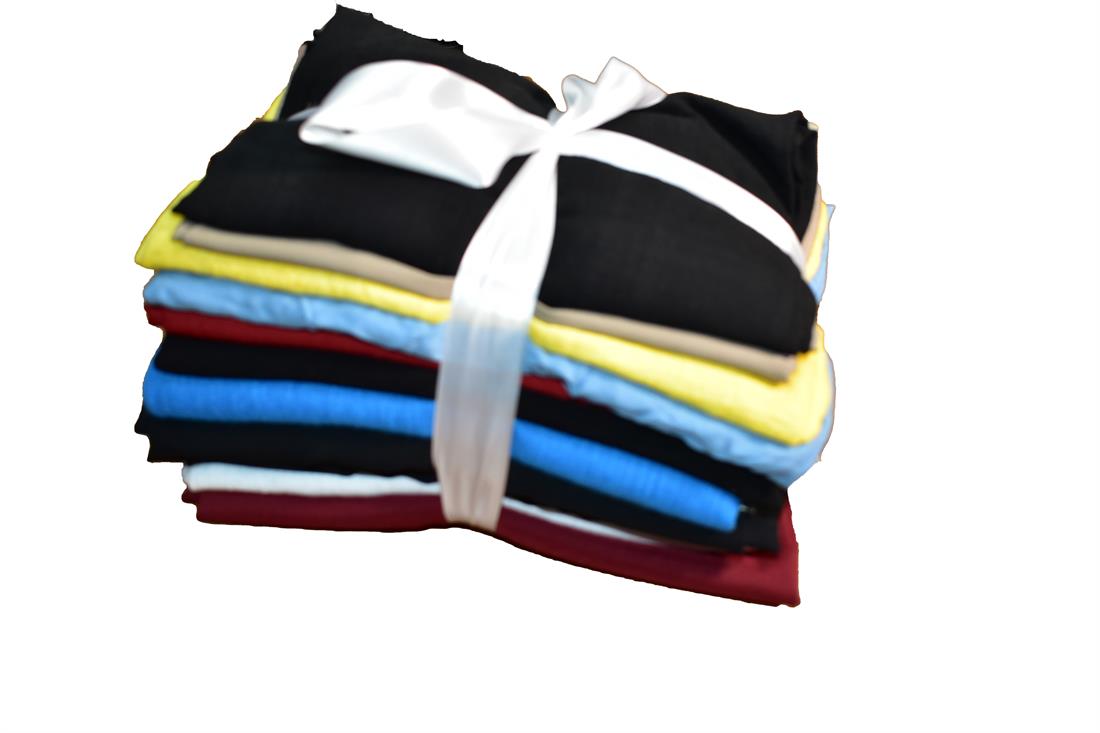 Mix Fabrics Bundle Offer with 10Pcs Polyester Jersey
