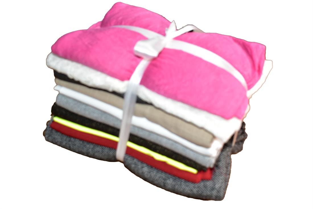 Mix Fabrics Bundle Offer with 10Pcs Polyester Jersey