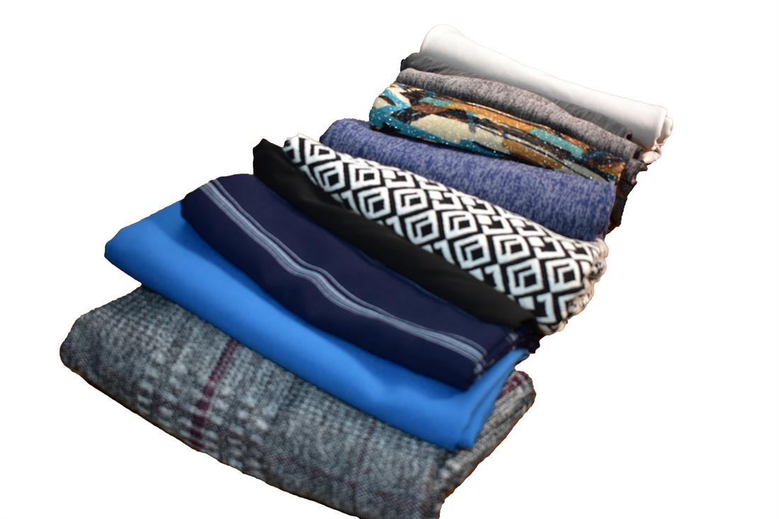 Mix Fabrics Bundle Offer with 10Pcs Polyester Jersey