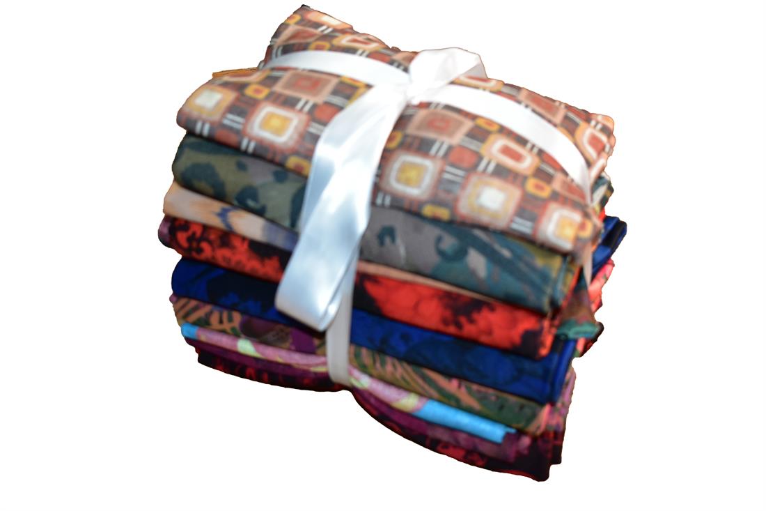 Mix Fabrics Bundle Offer with 10Pcs Polyester Jersey